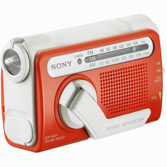 sony  portable radio ICF_B01